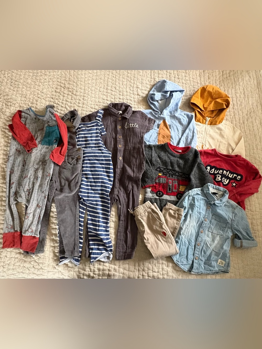 Toddler Boy 2t Bundle 10 items Rags, Jamie Kay, Zara, H&M, Polo Ralph Lauren